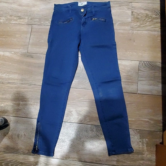 Current Elliott 'Stiletto' Ankle Zip Size 28 - Picture 1 of 4